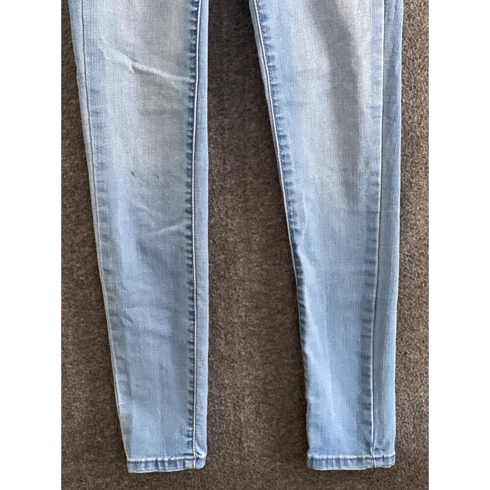 Aeropostale Blue Denim Jeans High Waisted Jegging 5 Pocket Women 00 Regular - Picture 9 of 16